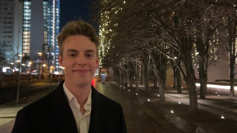 He’s running the Boston Marathon for a camp ‘where illness takes a back seat to fun’