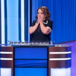 Rachel Dratch appears on "Celebrity Jeopardy! All Stars," hosted by Ken Jennings.