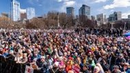 Tens of thousands rally in Boston for third 'No Kings' protest