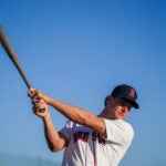 Boston Red Sox right fielder Roman Anthony (19) strikes a pose for photo day. Day 8 of Boston Red Sox Spring Training at Jet Blue Park in Fort Myers, FL.
