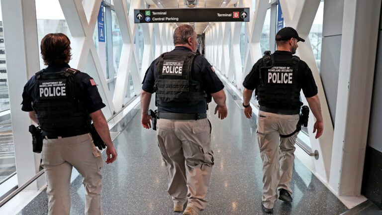 No ICE agents at Logan Airport yet as agents deploy to busy airports