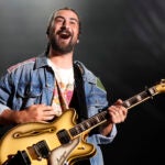 Noah Kahan performs in 2024.