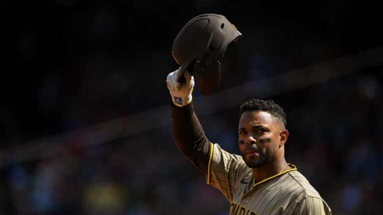 Xander Bogaerts returned to Fenway Park on Friday.