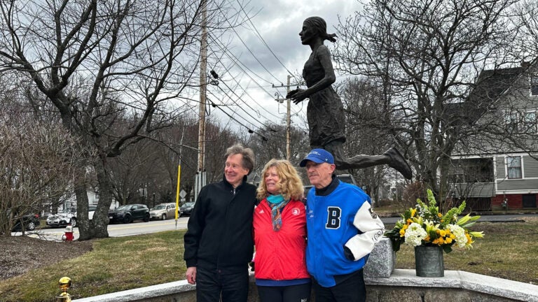 Bill Rodgers, Bobbi Gibb and Jack Fultz.