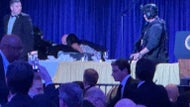 Trump unharmed after security incident at White House correspondents dinner; no injuries reported