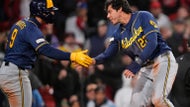 Brewers beat stumbling Red Sox 8-6 behind Mitchell's tiebreaking single and 3 hits from Yelich