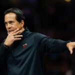 Erik Spoelstra Heat Celtics