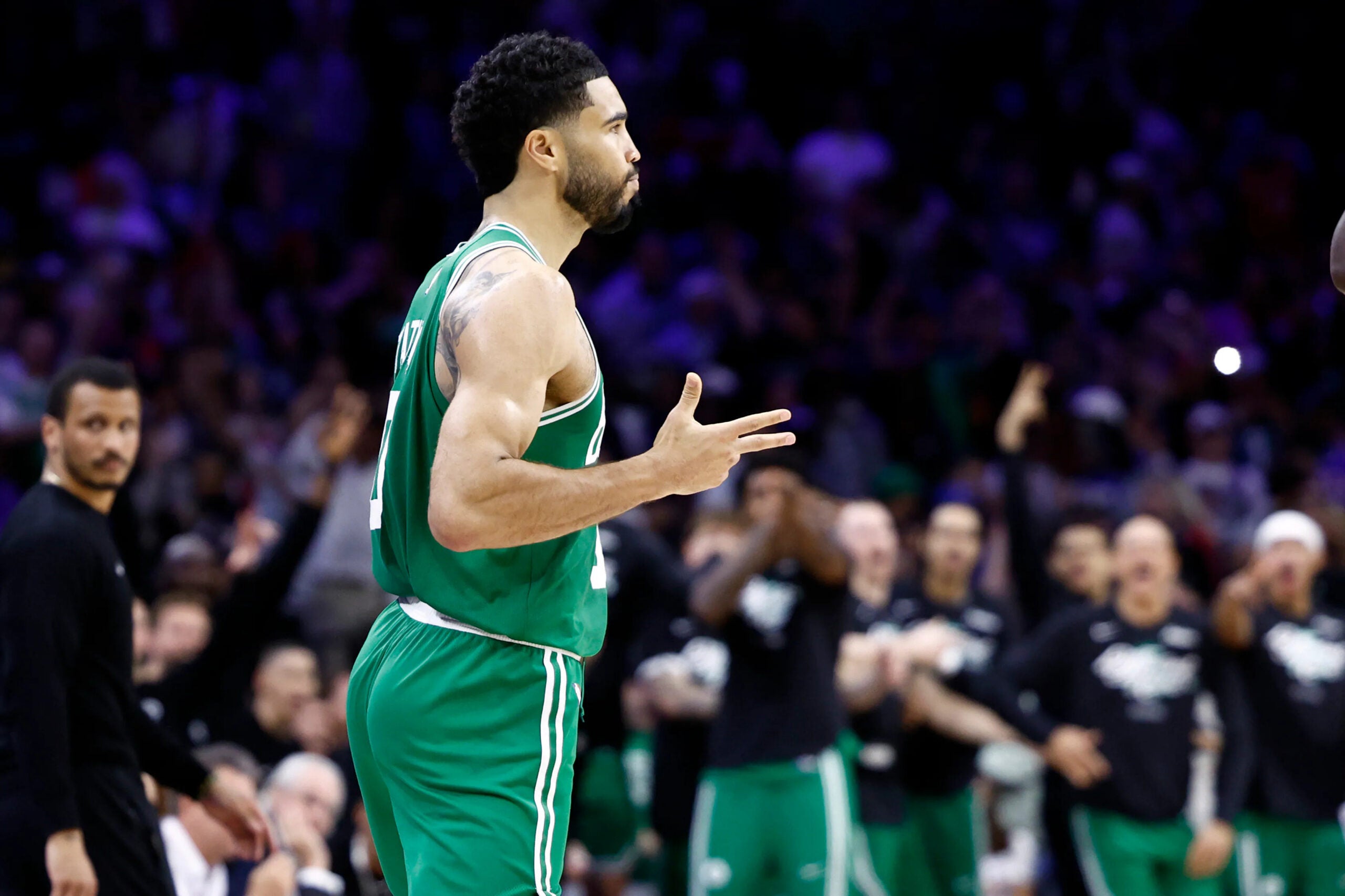 boston.com - Colin McCarthy - Jayson Tatum takes over fourth quarter, slams door shut on 76ers in Game 3