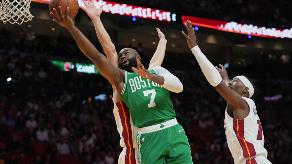 Jaylen Brown Celtics Heat