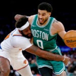 Jayson Tatum Celtics Knicks fans MSG return