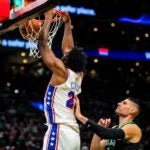 Joel Embiid Philadelphia 76ers Boston Celtics playoff series