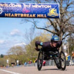 Marcel Hug 2026 Boston Marathon wheelchair winner