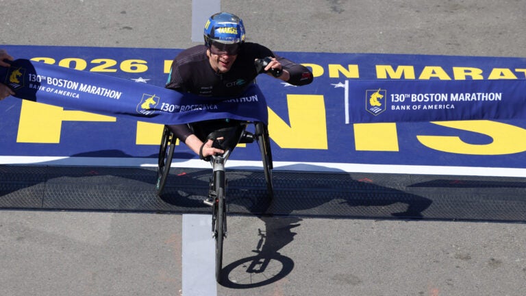 Marcel Hug Boston Marathon 2026 winners list and results