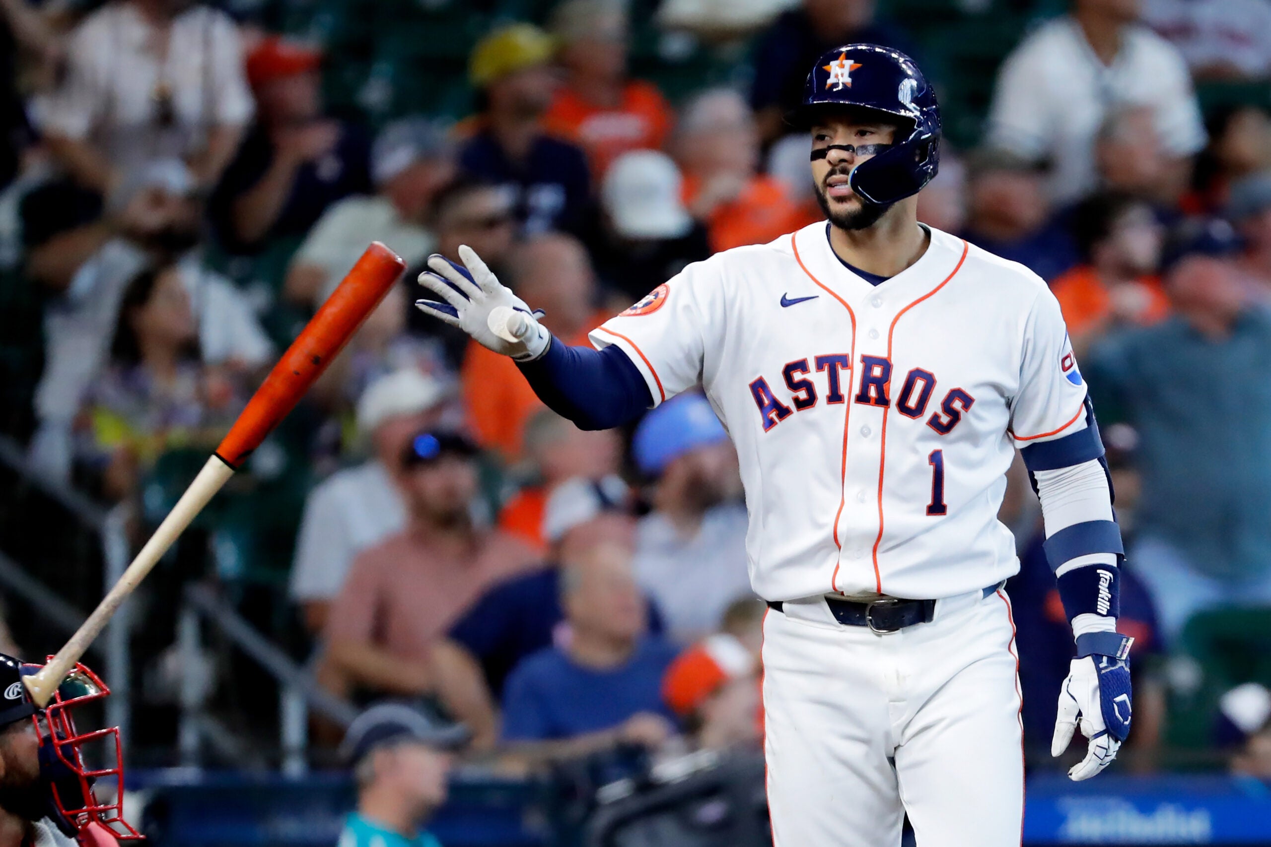 Correa's 3-run blast powers the Astros past the Red Sox 6-4 for a
