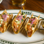 Rocco's Sports & Rec salmon tacos