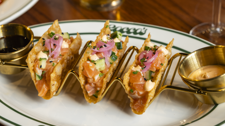 Rocco's Sports & Rec salmon tacos