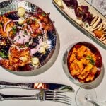 A selection of dishes at Rosa y Marigold.