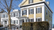 Charm abounds in this 1800s 6-bedroom in Roxbury for $1.45m
