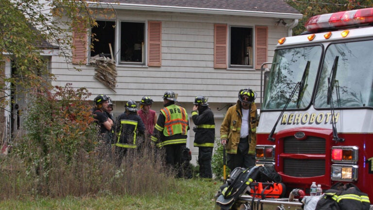 Rehoboth's fire chief was removed from his position Tuesday over an alleged conflict of interest and insubordination.