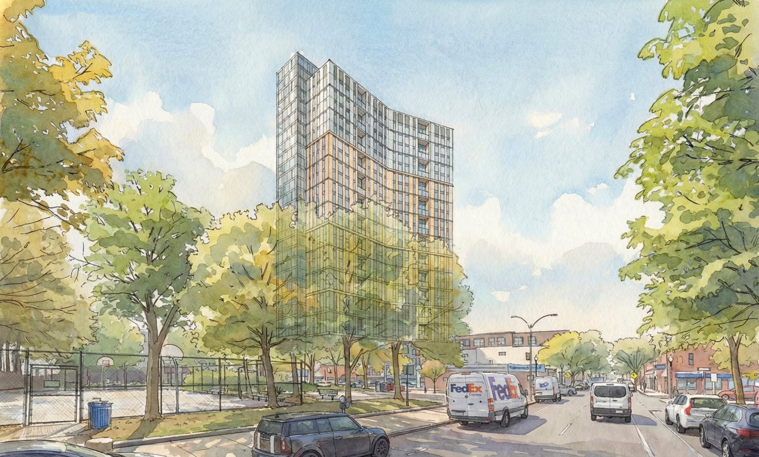 boston.com - Molly Farrar - Developer of Davis Square tower releases new designs with slightly fewer stories