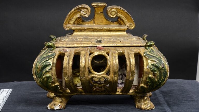 Boston FBI division recovers 17th century urn stolen from Italian church years ago