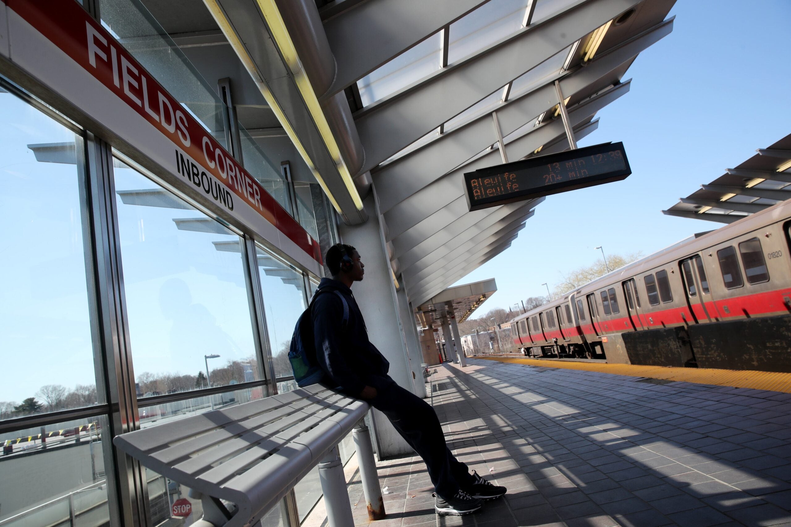 Man spent hours between wall and elevator shaft at Fields Corner MBTA station, police say