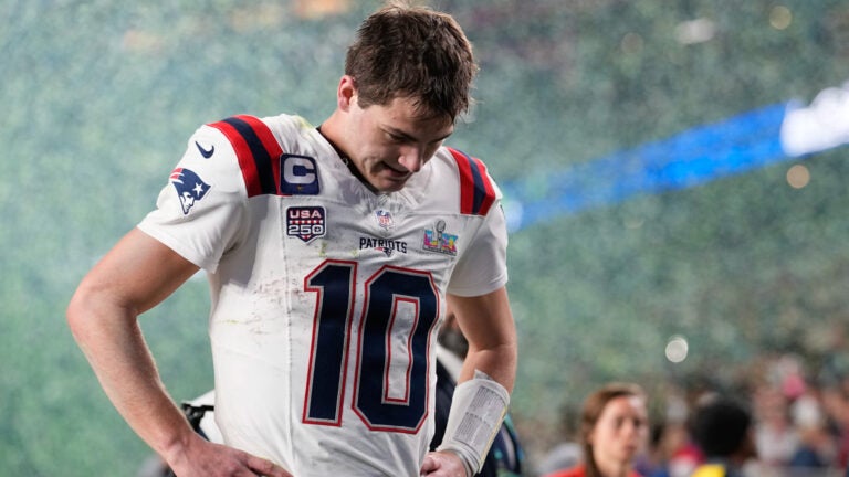 Drake Maye reflects on Super Bowl loss, rewatching game film vs. Seattle