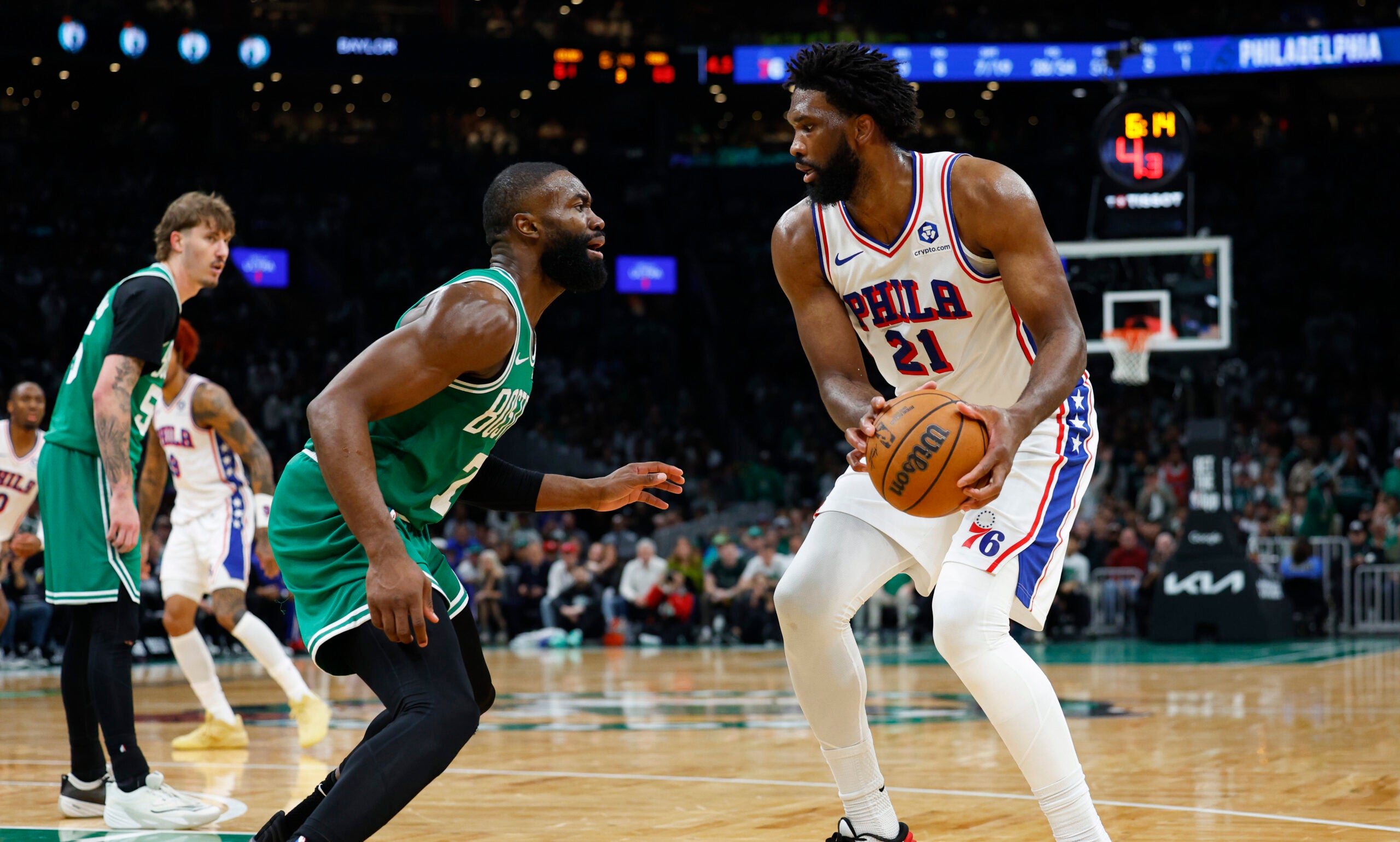boston.com - Tom Westerholm - Joel Embiid, 76ers too much for Celtics without Jayson Tatum in Game 7: 6 takeaways