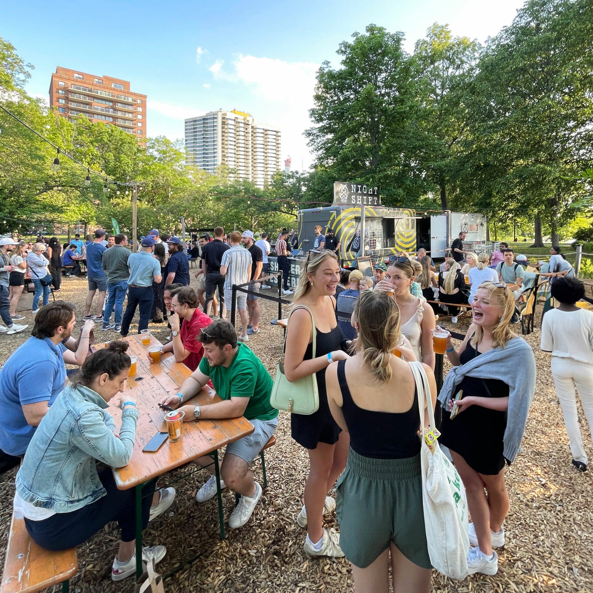 boston.com - Autumn Sloboda - Night Shift's outdoor beer gardens are back for the 2026 season. Here's what to know.