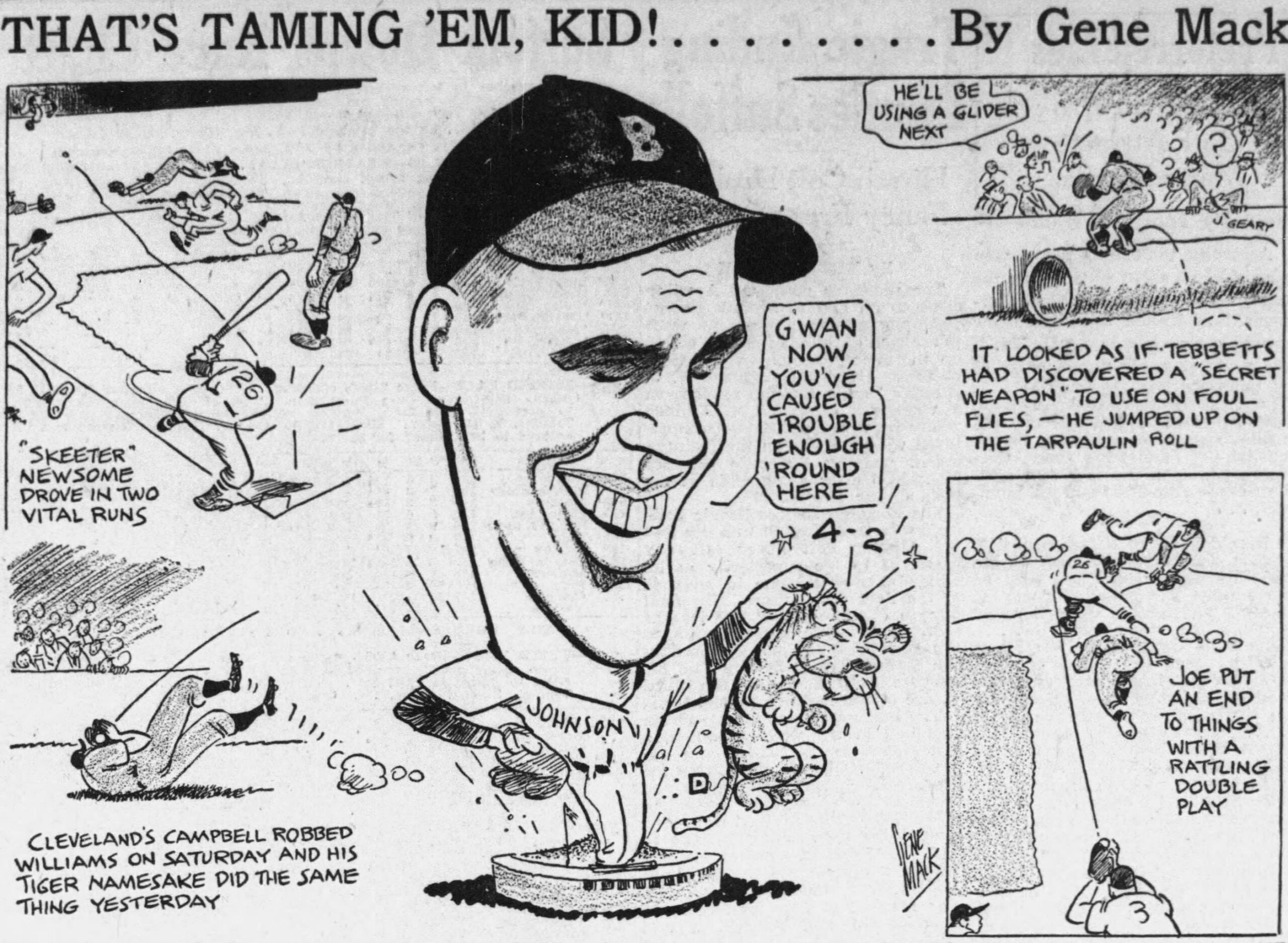 1941 Red Sox Tigers