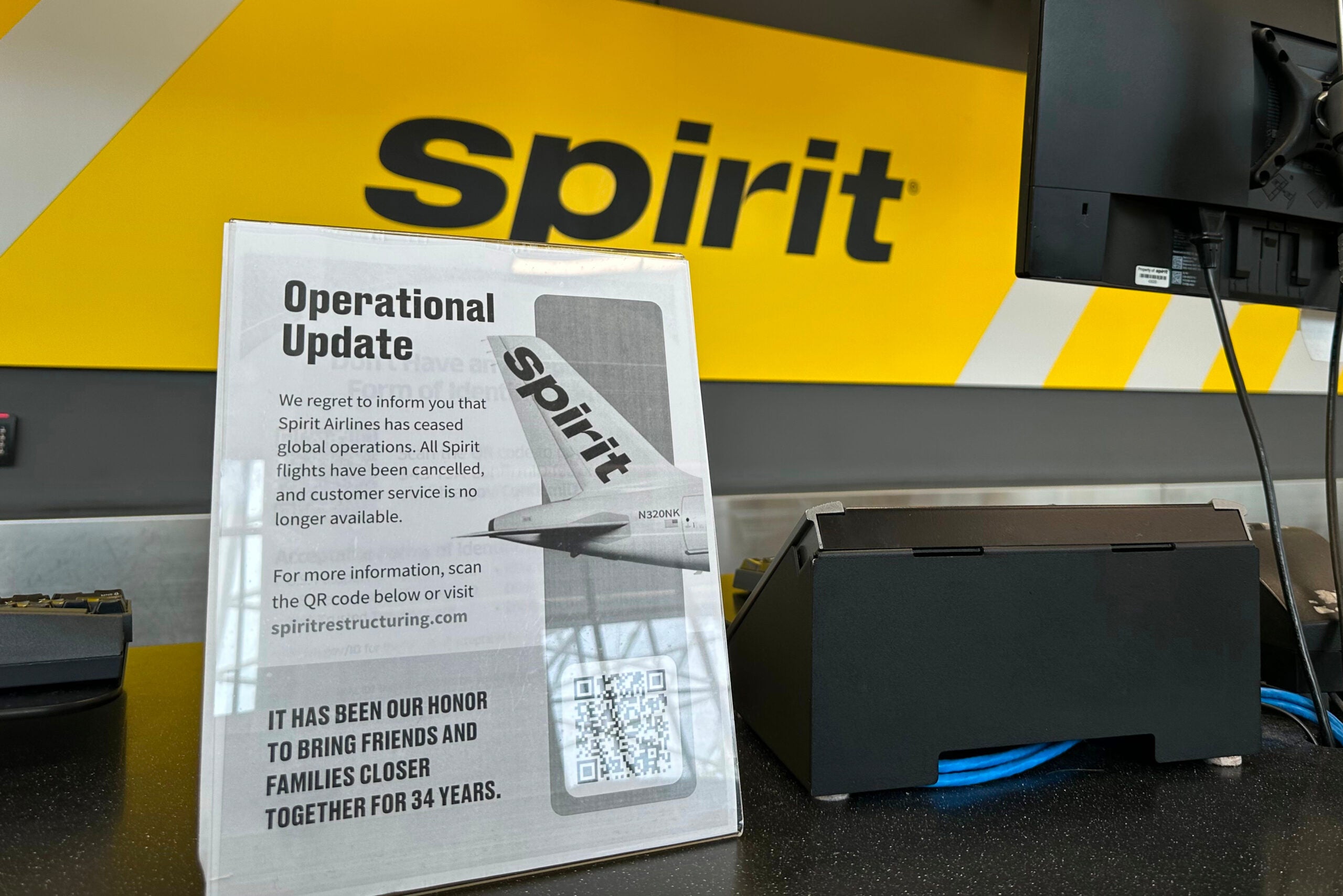 boston.com - Associated Press - Spirit Airlines shutdown: What to do to get home and get refunds