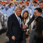 Politics Trump has fanfare-filled meeting with Xi in China, but major breakthroughs may be elusive