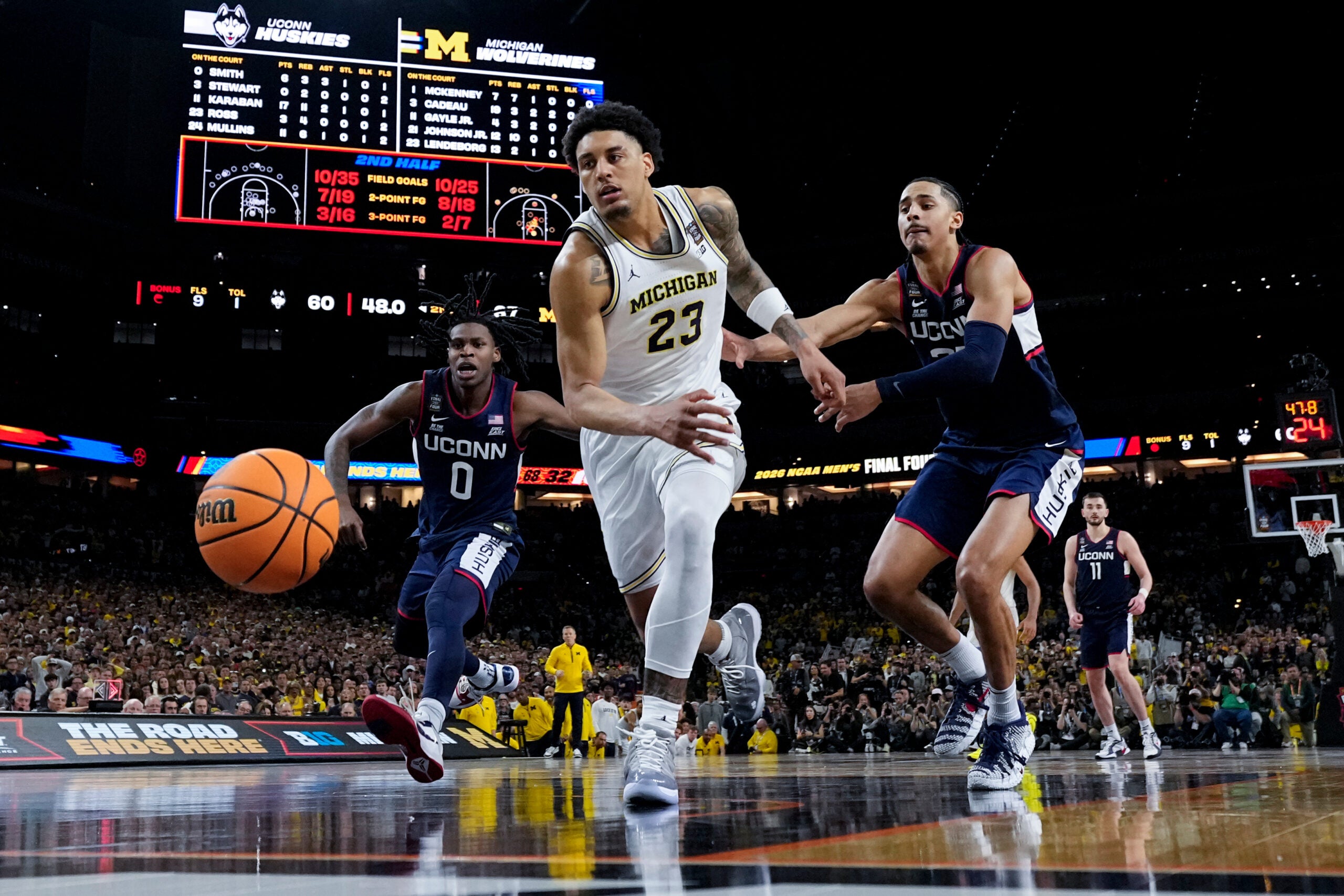 boston.com - Hayden Bird - UConn and Michigan reportedly 'finalizing' November men's basketball matchup at TD Garden