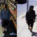 Crime Police search for suspect accused of stealing wine bottle, hitting victim in head