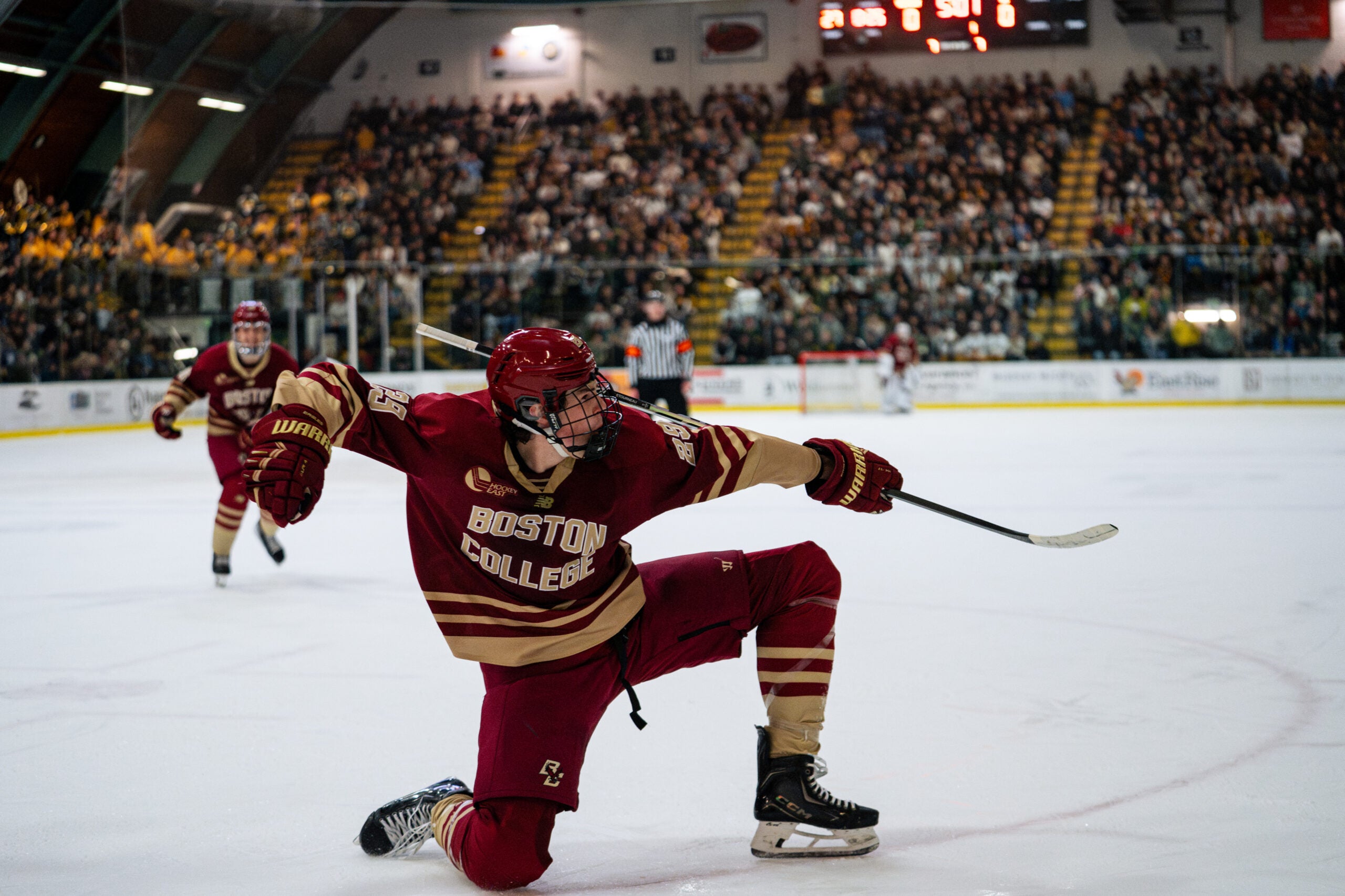 Bruins prospect Dean Letourneau has gone from a project to a legitimate blue-chip talent