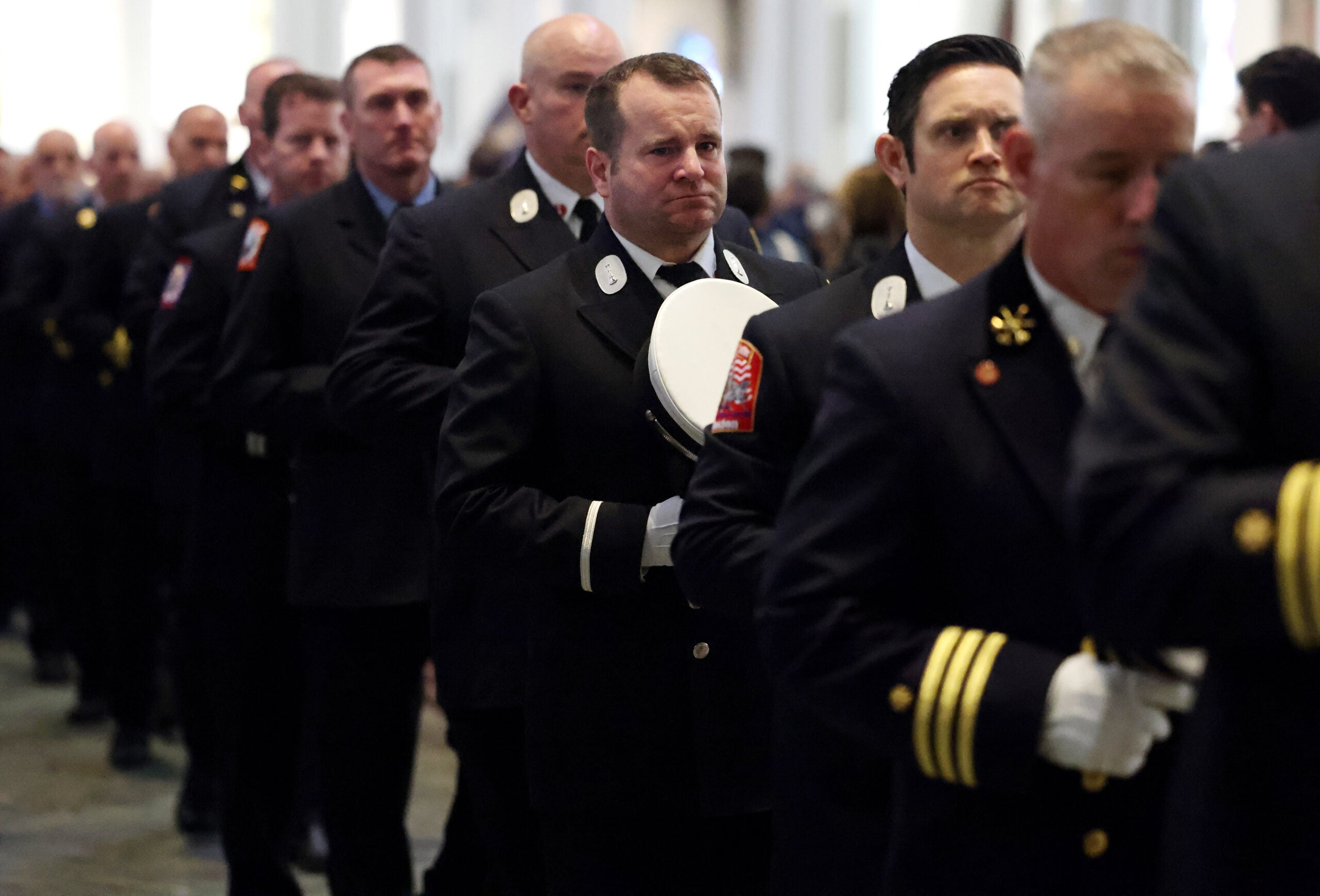 The funeral of Boston firefighter Robert Kilduff Jr., in photos