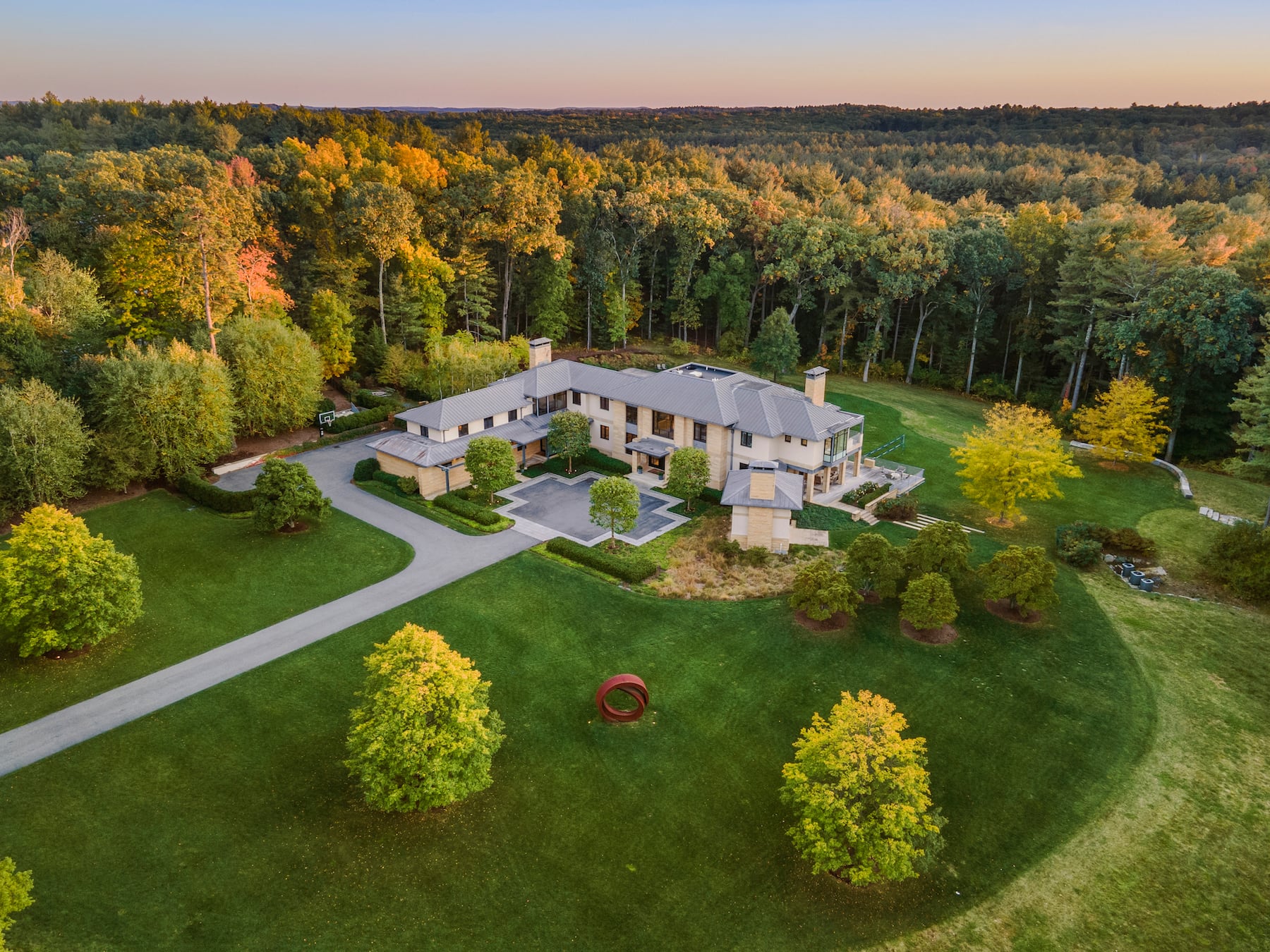 boston.com - Gitana Savage - A look at the $25.8 million Weston home that broke a town record