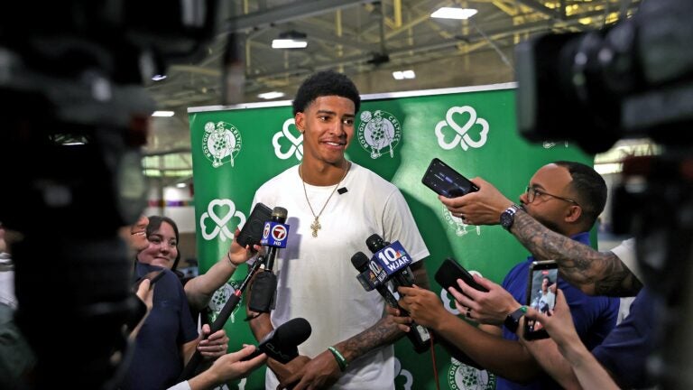 Celtics sign first-round pick Chris Cenac Jr. Celtics sign first-round pick Chris Cenac Jr.
