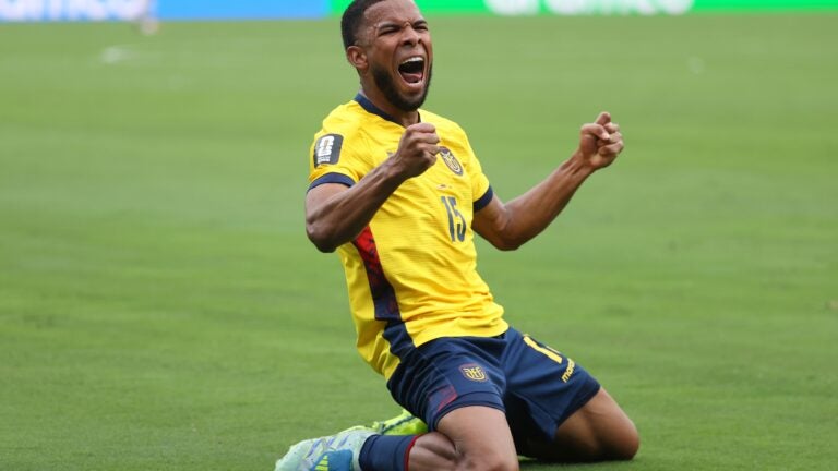 Ecuador advances to World Cup knockout rounds, beats Germany 2-1 on Plata’s 77th-minute goal