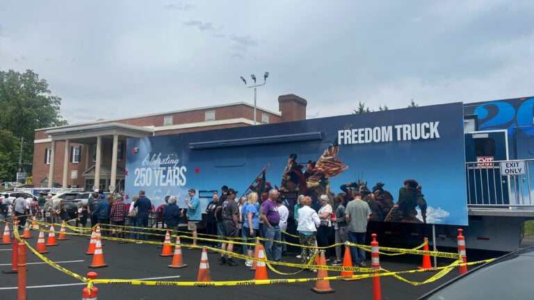 Mass. police department cancels appearance of Trump-backed ‘Freedom Truck’ over ties to right-wing organization
