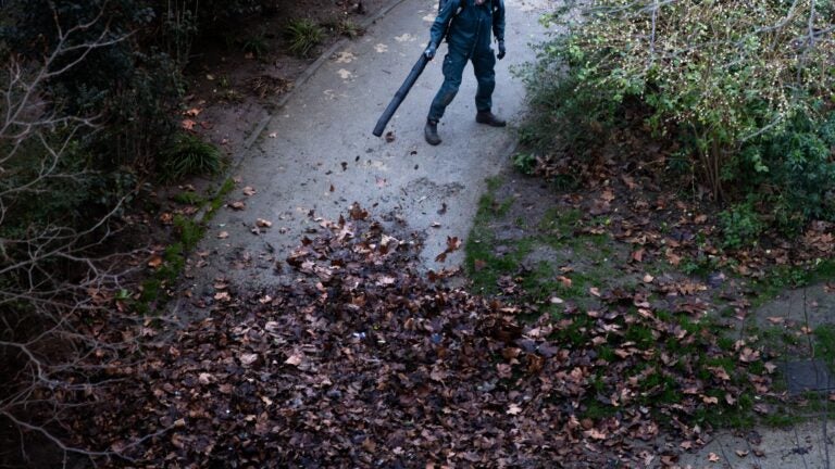 Reported bazooka wielder was carrying a leaf blower