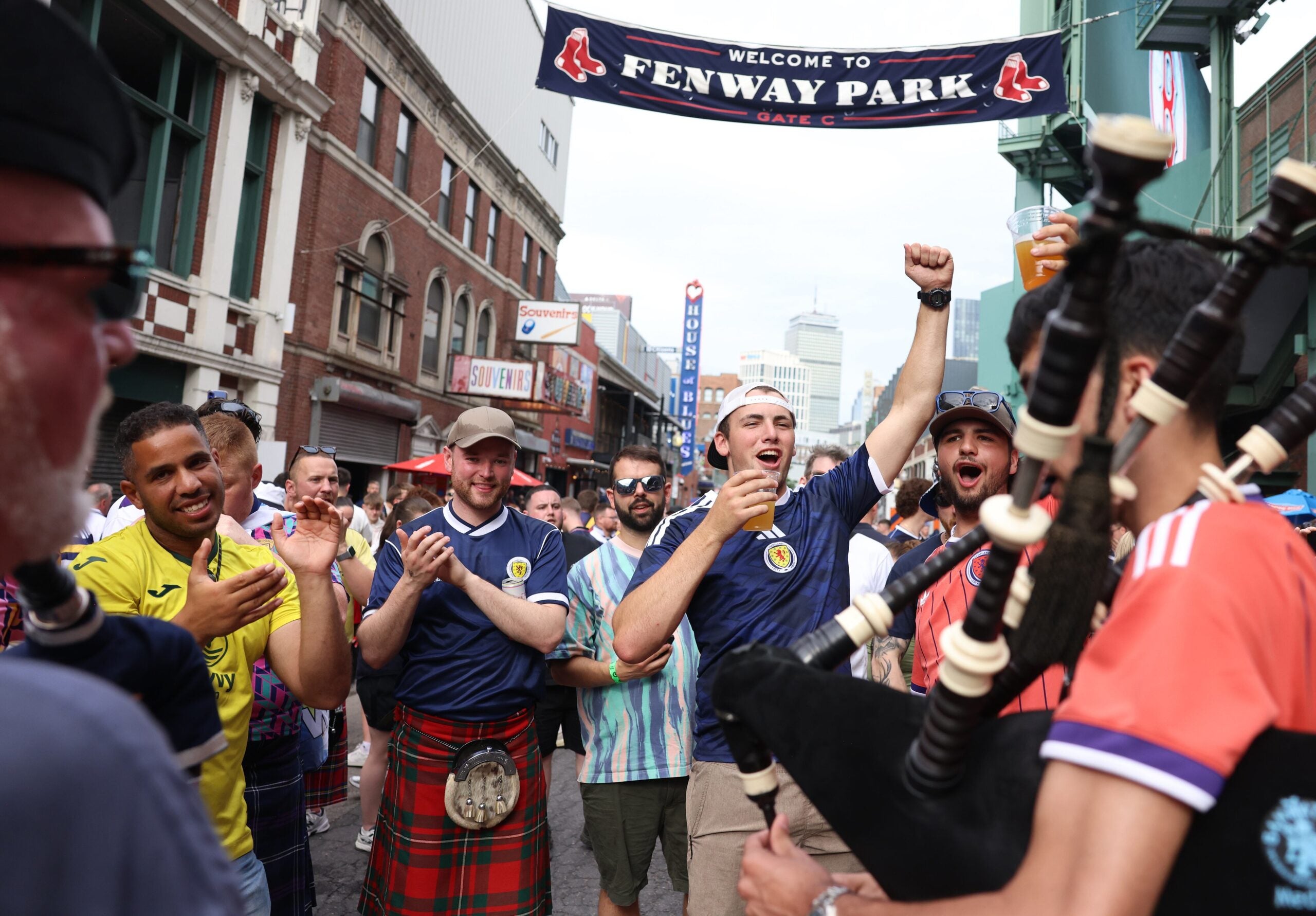 boston.com - Abby Patkin - 'Until next time Boston': Scottish newspaper ad thanks city for welcoming Tartan Army