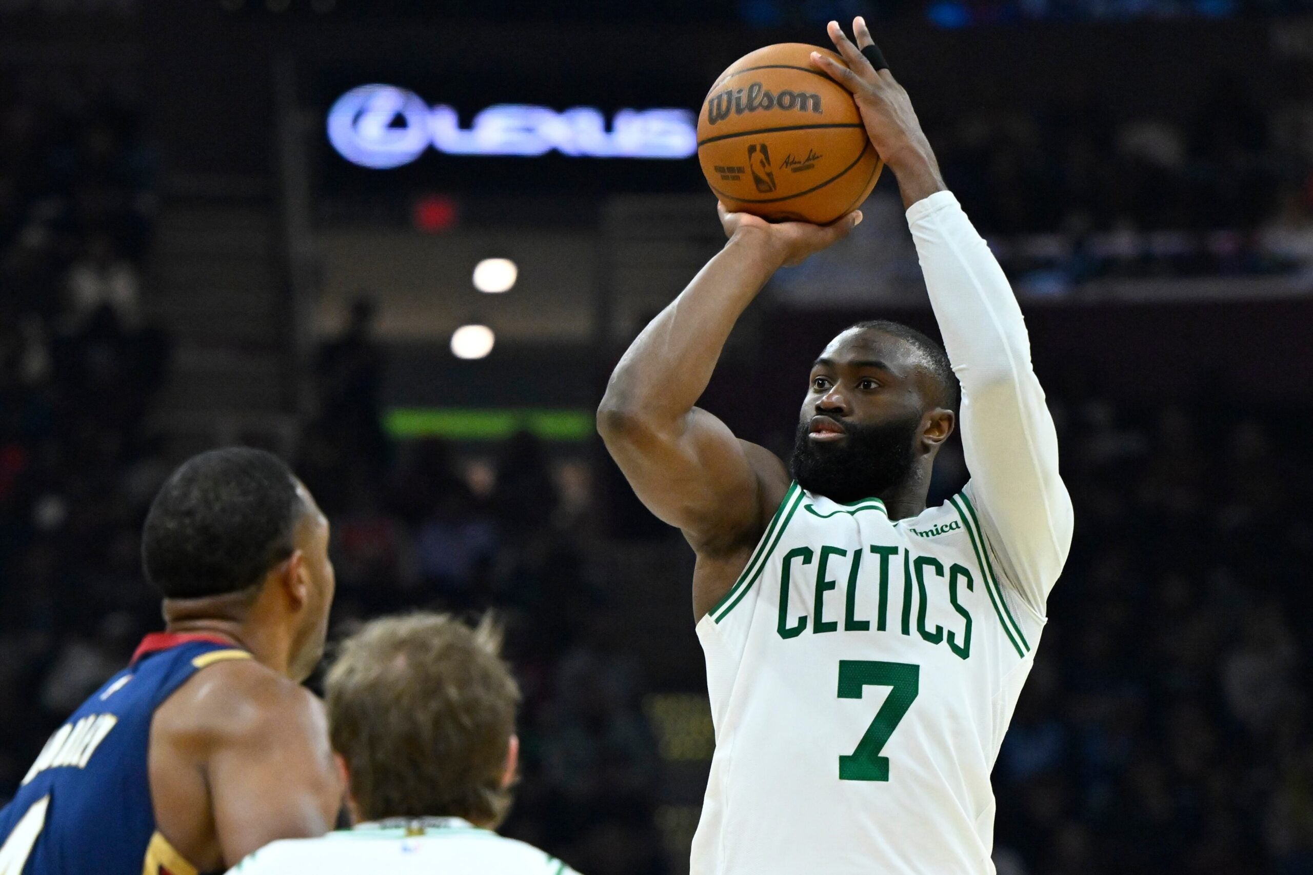 boston.com - Kaley Brown - Brian Windhorst says there's a 'very good chance' Jaylen Brown stays put with Celtics