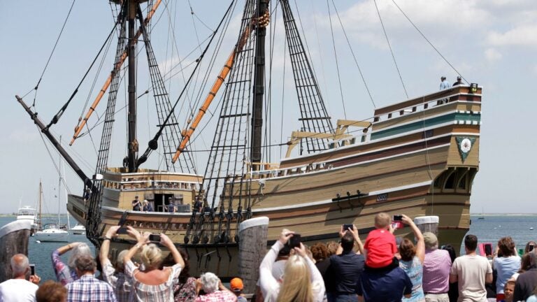 The tall ships are sailing into Boston