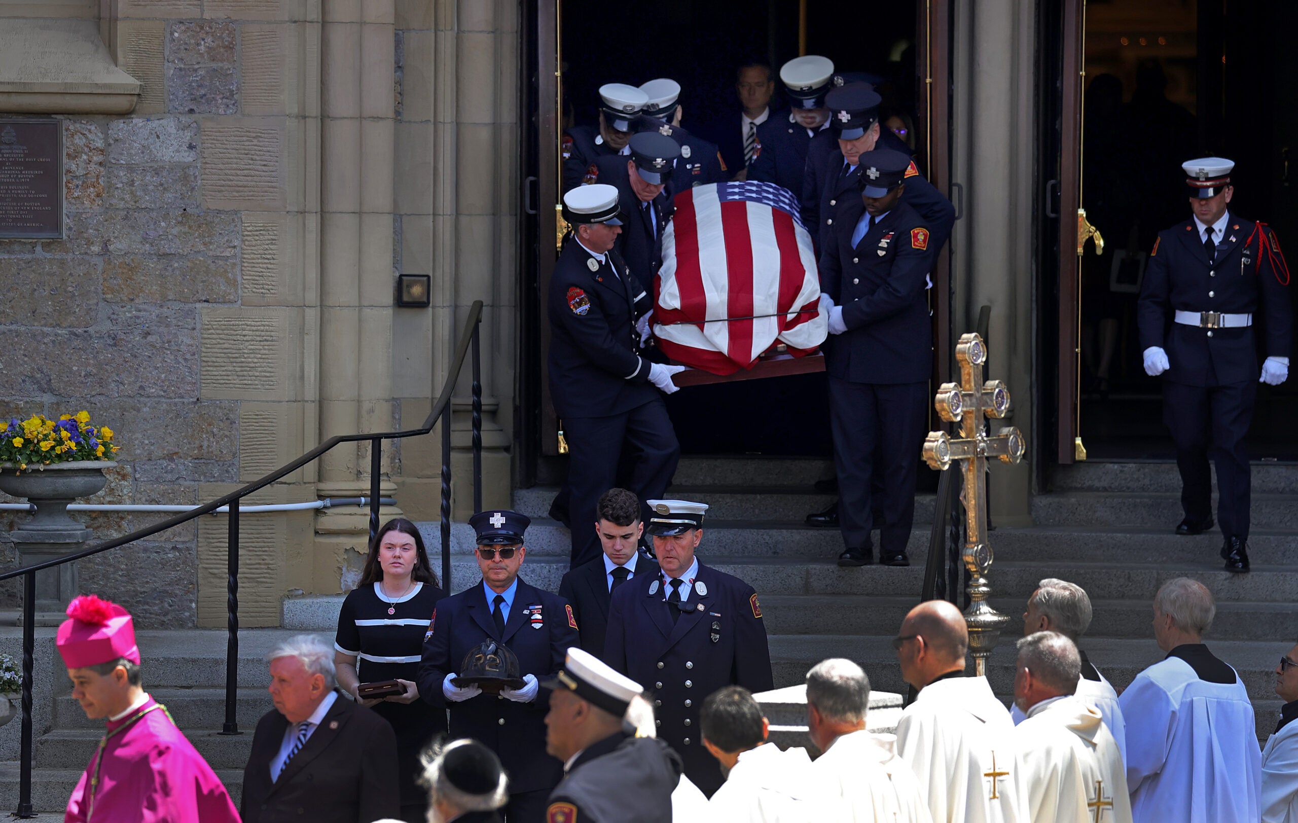 The funeral of Boston firefighter Robert Kilduff Jr., in photos