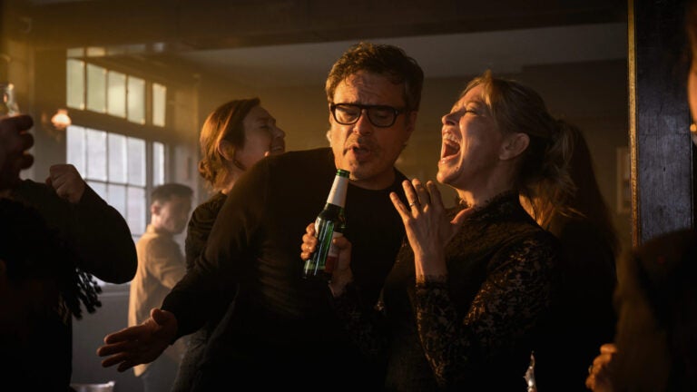 Jemaine Clement and Nicola Walker in "Alice and Steve."