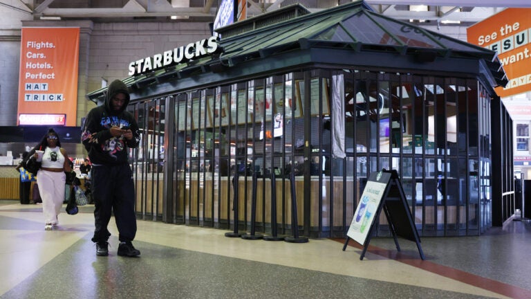 South Station Starbucks stays closed after inspectors find more mice