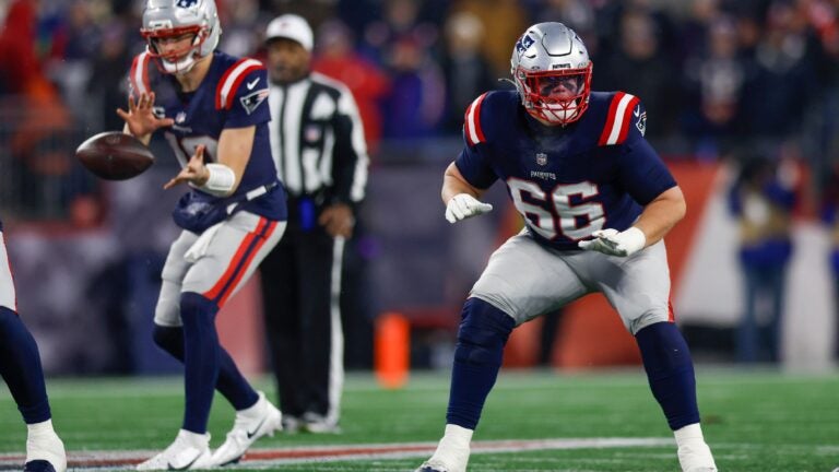 Patriots offensive line