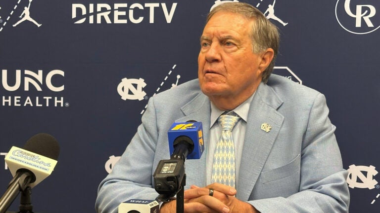 Bill Belichick hoping to apply lessons in second season at UNC
