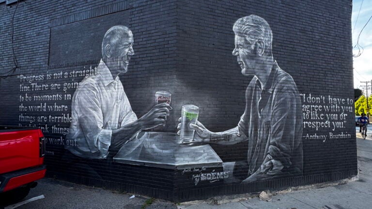 New mural brings fresh life to the corner of Doyle's and the Midway Cafe